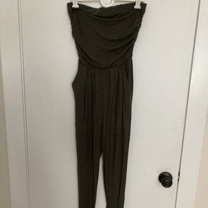 Strapless Utility Jumpsuit
